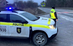 Poleiul și gheața face victime. Noaptea trecută s-au produs patru accidente rutiere